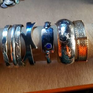 Vintage and costume bracelets